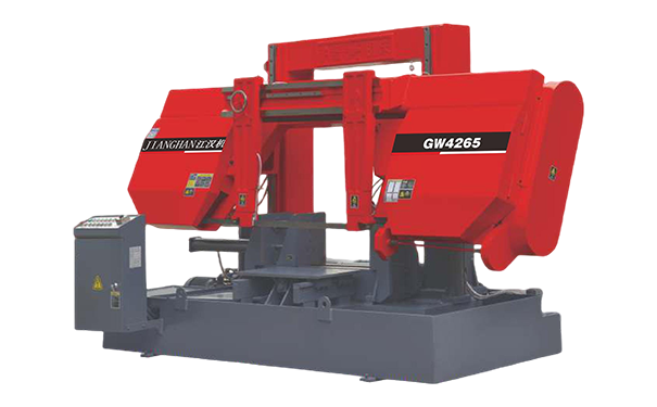 武穴GW4265双柱龙门卧式带锯床