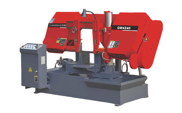 武穴GW4240双柱卧式带锯床